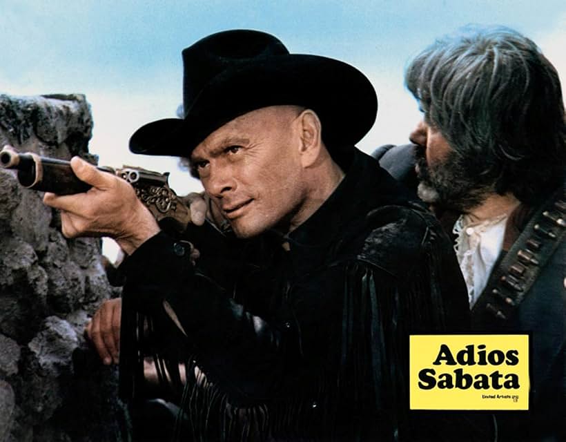 Yul Brynner and Ignazio Spalla in Indio Black, sai che ti dico: Sei un gran figlio di... (1970)