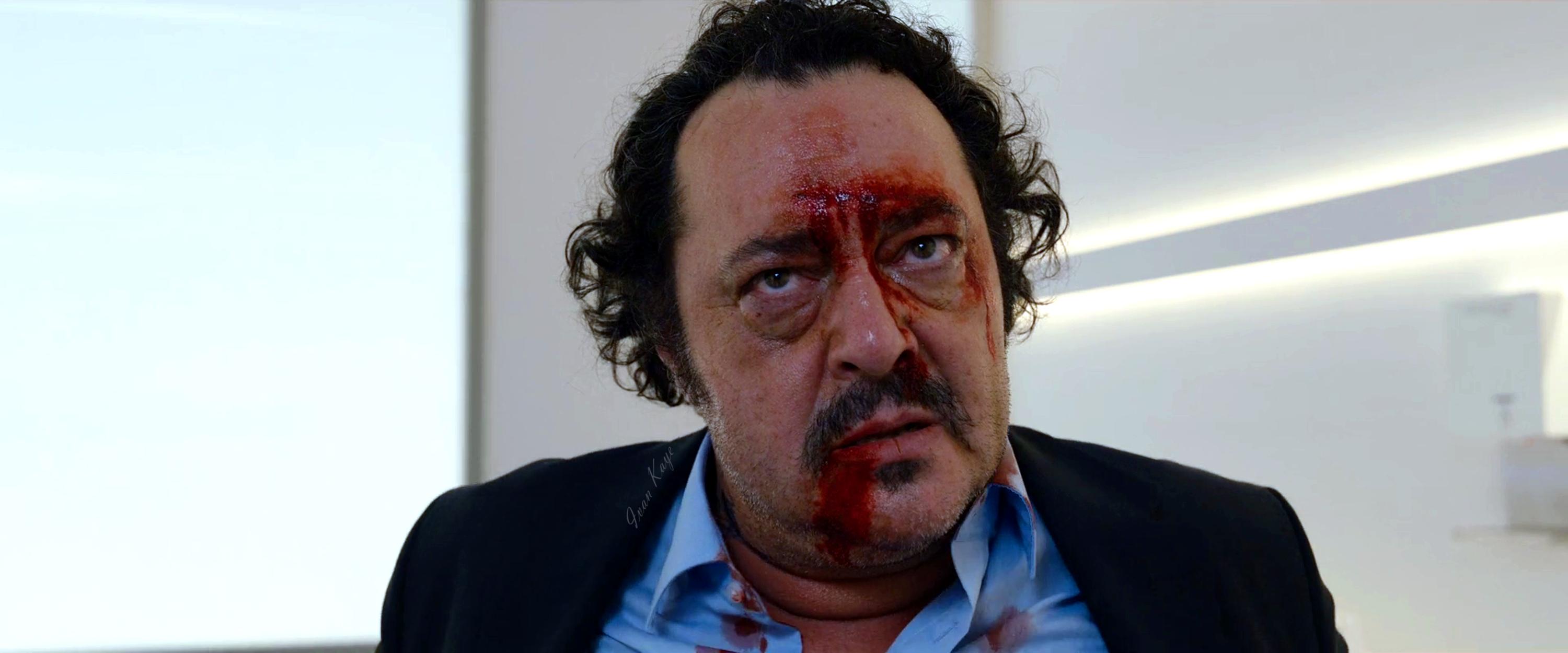 Ivan Kaye as Yankee in Gunpowder Milkshake (2021)