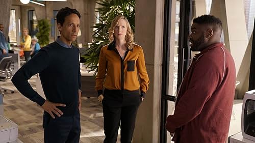 Christina Kirk, Danny Pudi, and Ron Funches in Powerless (2016)