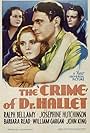 Ralph Bellamy, William Gargan, Josephine Hutchinson, and Barbara Read in The Crime of Doctor Hallet (1938)