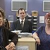 Jo Brand, Alan Davies, and Kevin Eldon in Damned (2016)