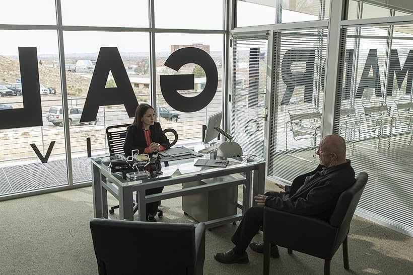 Jonathan Banks and Laura Fraser in Better Call Saul (2015)