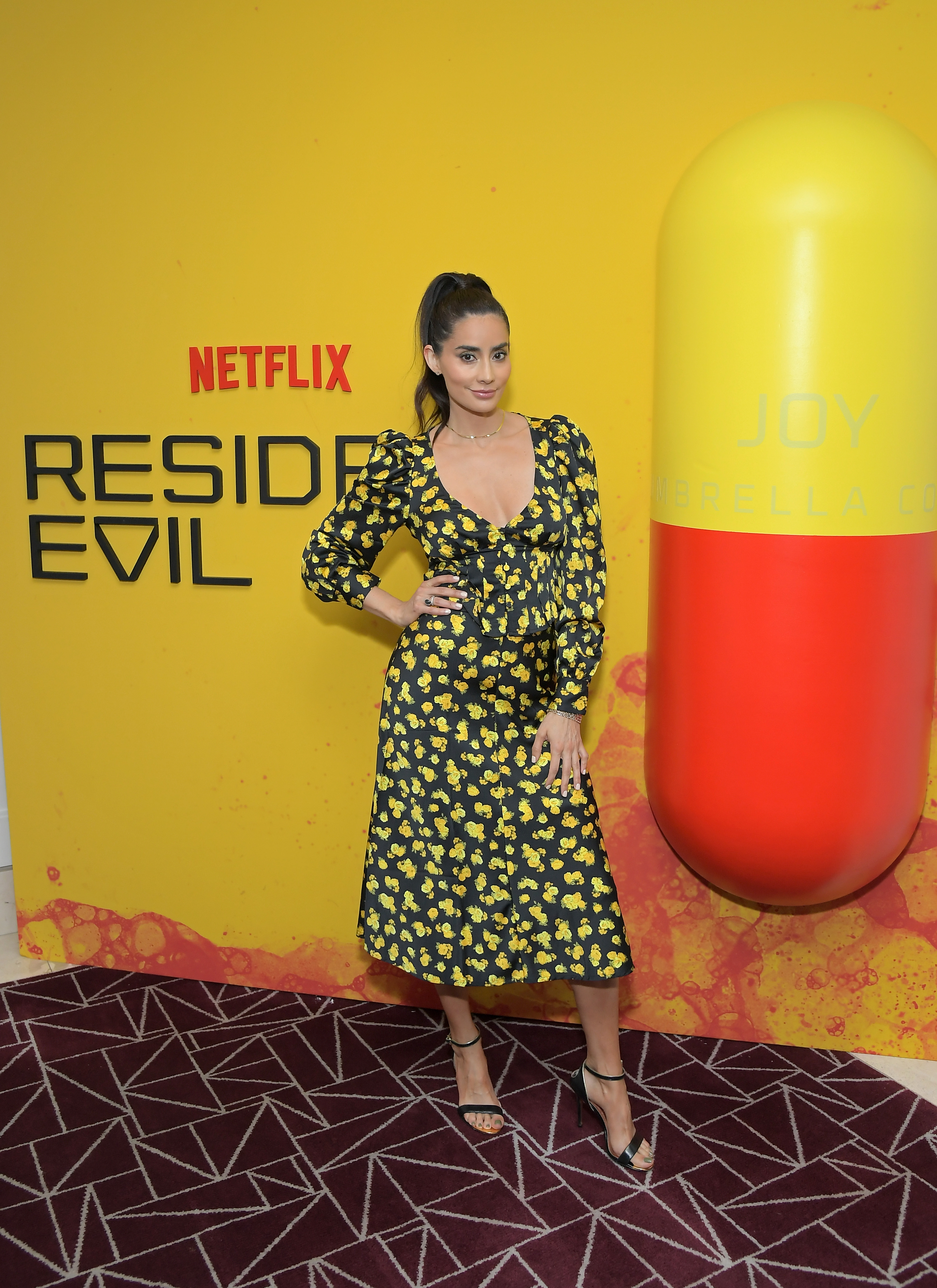 Paola Núñez at an event for Resident Evil (2022)