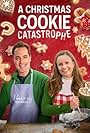 Victor Webster and Rachel Boston in A Christmas Cookie Catastrophe (2022)