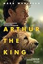 Mark Wahlberg, Carlos Rodríguez, and Ukai in Arthur the King (2024)