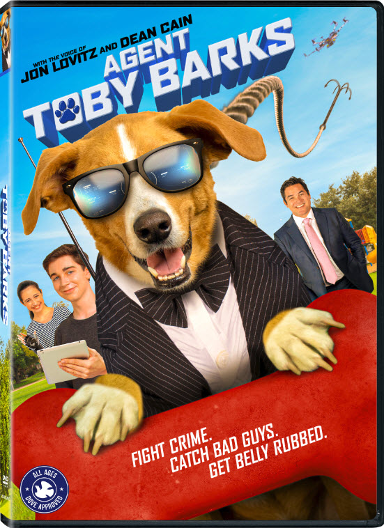 Dean Cain and Jon Lovitz in Agent Toby Barks (2020)