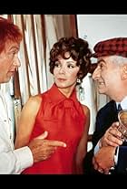 Louis de Funès, Robert Dhéry, and Andréa Parisy in Le petit baigneur (1968)