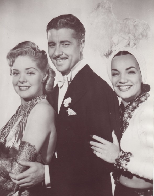 Carmen Miranda, Don Ameche, and Alice Faye in That Night in Rio (1941)