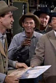 Bill Catching, Arthur Franz, and Boyd Stockman in Tales of Wells Fargo (1957)