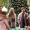 Brooke D'Orsay, Carmel Amit, David Attar, Ryan Paevey, and Daphne Hoskins in A Fabled Holiday (2022)