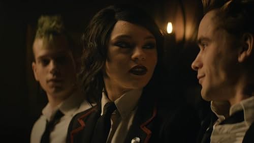 Liam James, Taylor Hickson, and Jack Gillett in Deadly Class (2018)