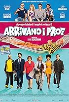 Claudio Bisio, Maurizio Nichetti, Lino Guanciale, Shalana Santana, and Rocco Hunt in Arrivano i prof (2018)