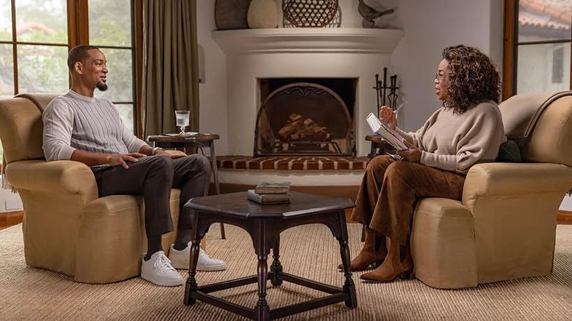 Will Smith and Oprah Winfrey in The Oprah Conversation (2020)