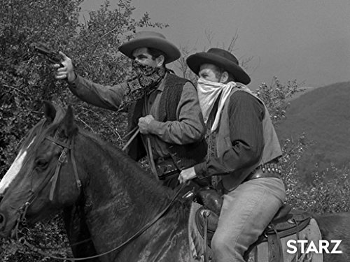 Kem Dibbs and Kevin Hagen in Tales of Wells Fargo (1957)