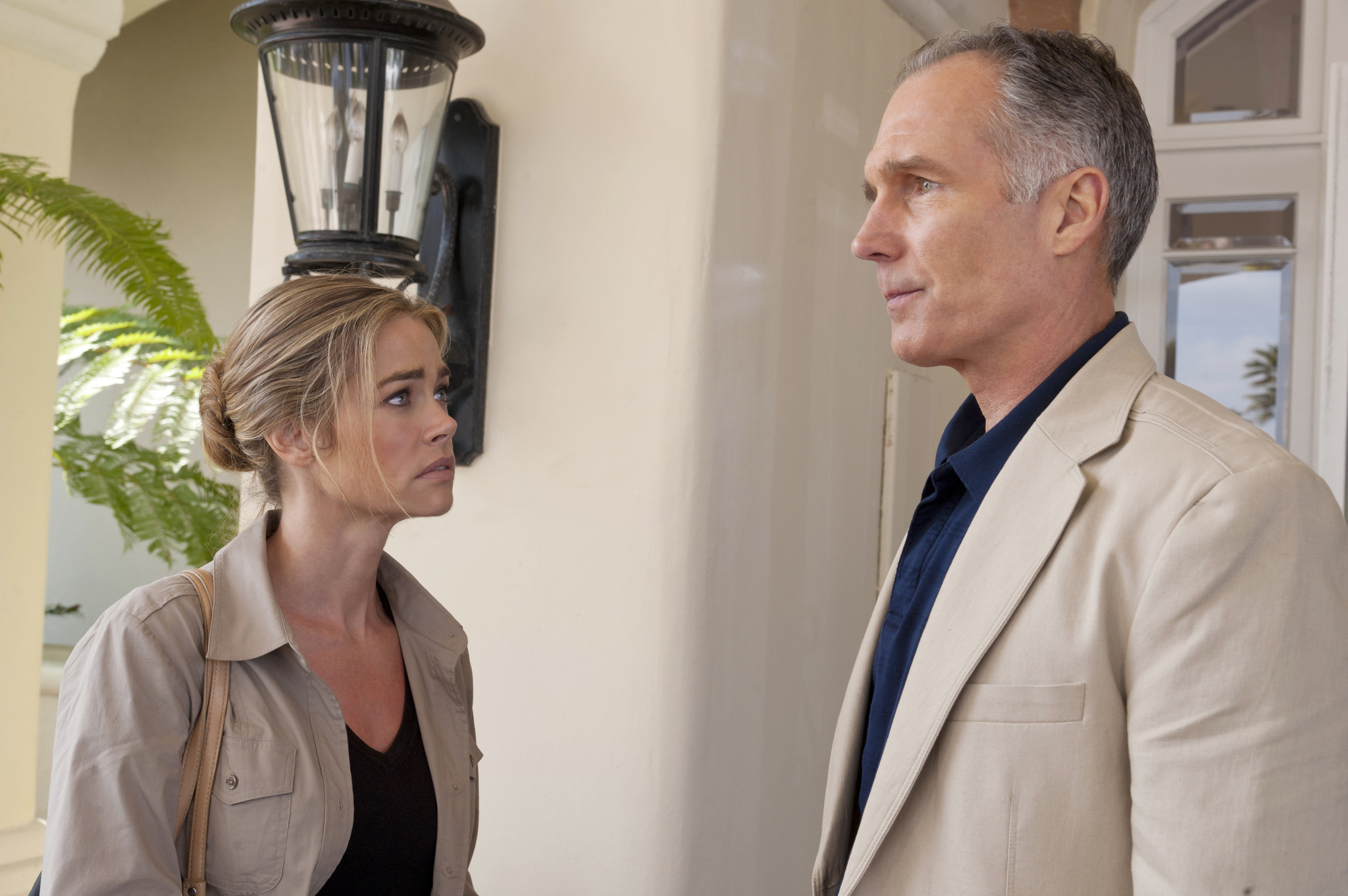 Denise Richards and Patrick St. Esprit in Blue Lagoon: The Awakening (2012)