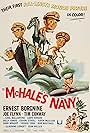 Ernest Borgnine, Carl Ballantine, Tim Conway, Joe Flynn, and Yoshio Yoda in McHale's Navy (1964)