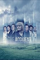 Mark Lewis Jones, Sarah Lancashire, Joanna Scanlan, Adrian Scarborough, and Genevieve Barr in The Accident (2019)