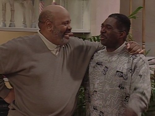 James Avery and Charles Robinson in The Fresh Prince of Bel-Air (1990)