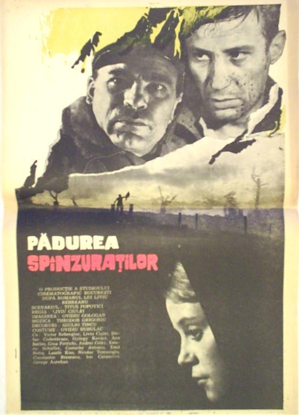 Liviu Ciulei, Victor Rebengiuc, and Anna Széles in Padurea spânzuratilor (1965)