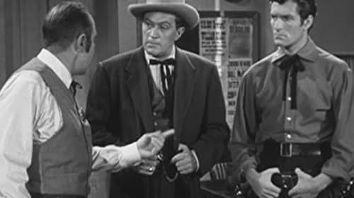 Paul Bryar, Don Haggerty, and Hugh O'Brian in The Life and Legend of Wyatt Earp (1955)