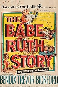 William Bendix and Claire Trevor in The Babe Ruth Story (1948)