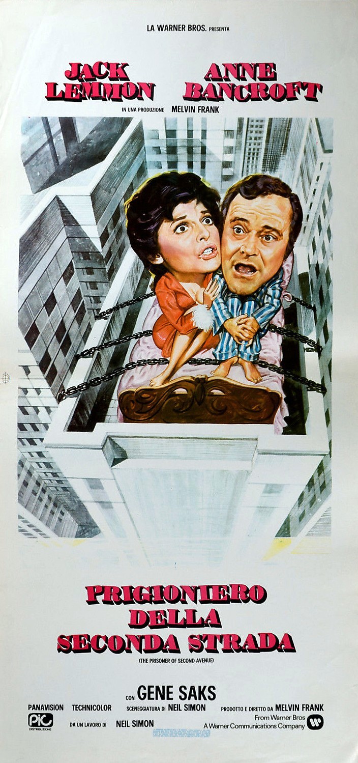 Jack Lemmon and Anne Bancroft in The Prisoner of Second Avenue (1975)