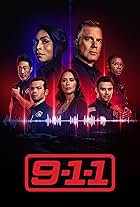 Angela Bassett, Jennifer Love Hewitt, Kenneth Choi, Peter Krause, Aisha Hinds, Oliver Stark, and Ryan Guzman in 9-1-1 (2018)