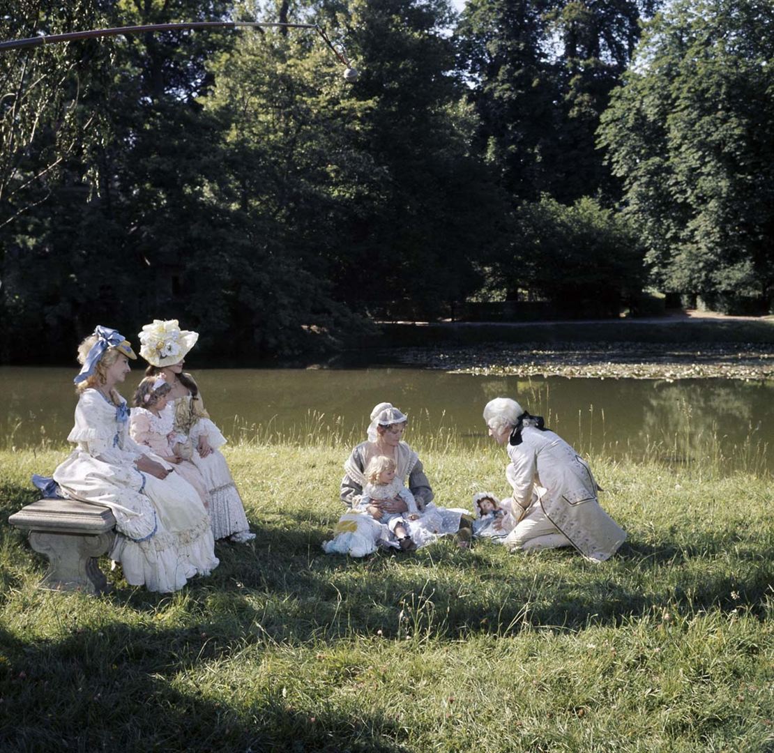 Geneviève Casile, Corinne Le Poulain, and Alain Pralon in Marie-Antoinette (1975)