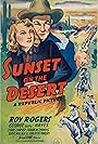 Roy Rogers and Lynne Carver in Sunset on the Desert (1942)