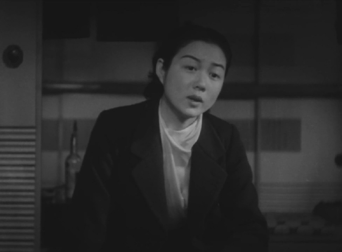 Michiko Kuwano in Shukujo wa nani o wasureta ka (1937)