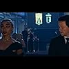 Mark Wahlberg and Tati Gabrielle in Uncharted (2022)