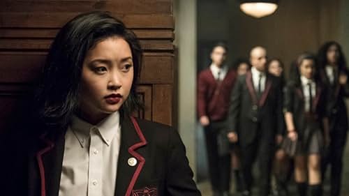 María Gabriela de Faría, Lana Condor, and Juan Grey in Deadly Class (2018)