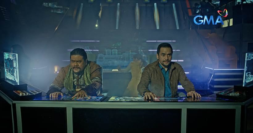 Neil Ryan Sese and Jamie Wilson in Voltes V: Legacy (2023)