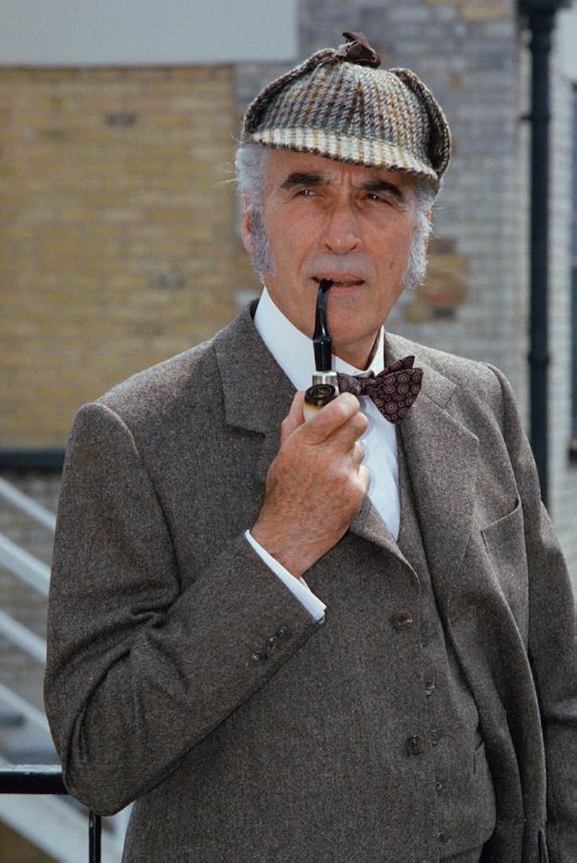 Christopher Lee in Sherlock Holmes and the Leading Lady (1991)