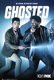 Adam Scott and Craig Robinson in Ghosted (2017)