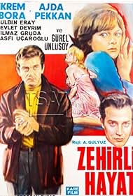 Ekrem Bora, Ajda Pekkan, and Gürel Ünlüsoy in Zehirli hayat (1966)