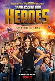 Andrew Diaz, Hala Finley, Lyon Daniels, Akira Akbar, Andy Walken, Nathan Blair, YaYa Gosselin, Vivien Lyra Blair, Dylan Henry Lau, Lotus Blossom, and Isaiah Russell-Bailey in We Can Be Heroes (2020)