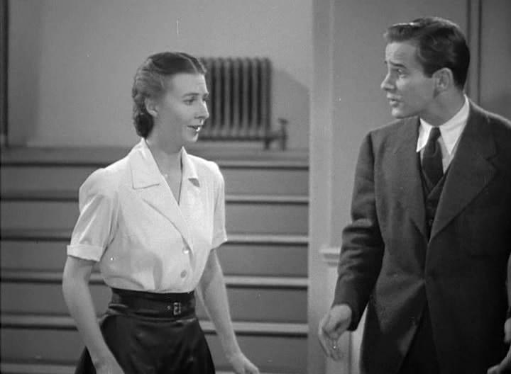 Richard Carlson and Mary Field in Dancing Co-Ed (1939)