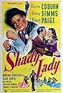 Charles Coburn, Robert Paige, and Ginny Simms in Shady Lady (1945)