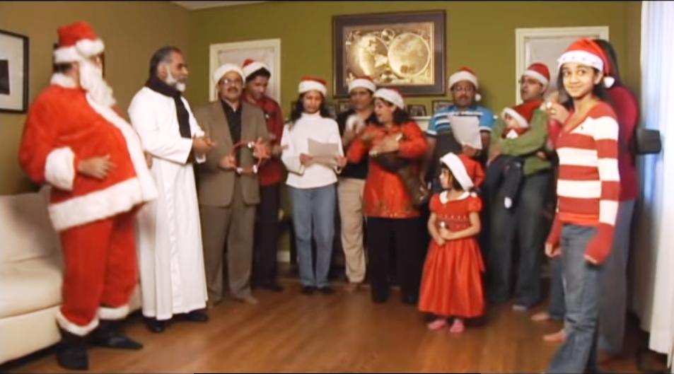 Sunny Kallopara, Priya Joseph, Jose Paramus, Saji Sebastian, and Shine Roy in Christmas Episode (2009)