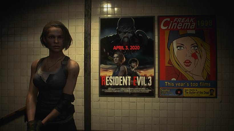 David Cockman, Sasha Zotova, Jeff Schine, and Nicole Tompkins in Resident Evil 3 (2020)