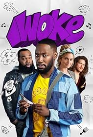 Rose McIver, Lamorne Morris, Blake Anderson, and T. Murph in Woke (2020)