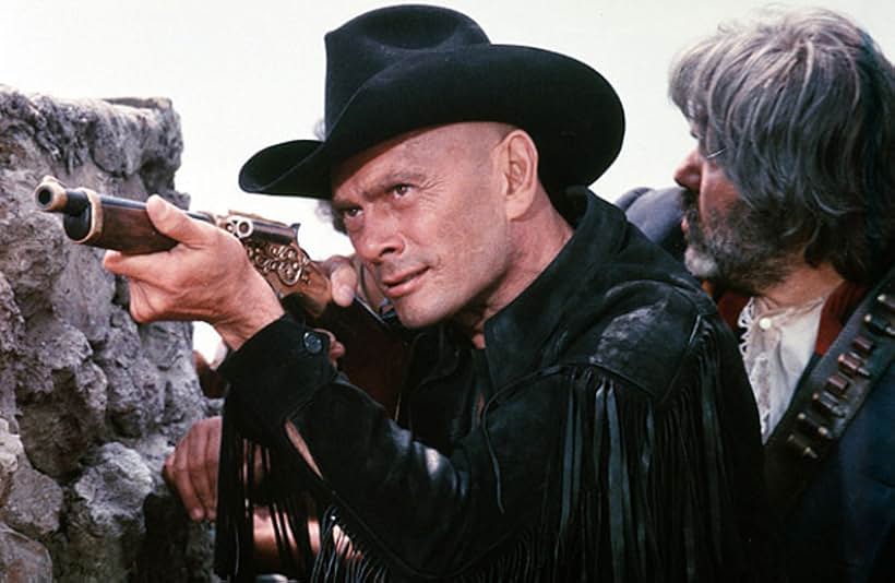 Yul Brynner and Ignazio Spalla in Indio Black, sai che ti dico: Sei un gran figlio di... (1970)