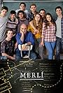 Francesc Orella, Pau Poch, Albert Baró, Pol Hermoso, Marcos Franz, Júlia Creus, David Solans, Adrian Grösser, Iñaki Mur, and Elisabet Casanovas in Merlí (2015)