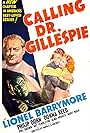 Lionel Barrymore, Donna Reed, Phil Brown, and Philip Dorn in Calling Dr. Gillespie (1942)