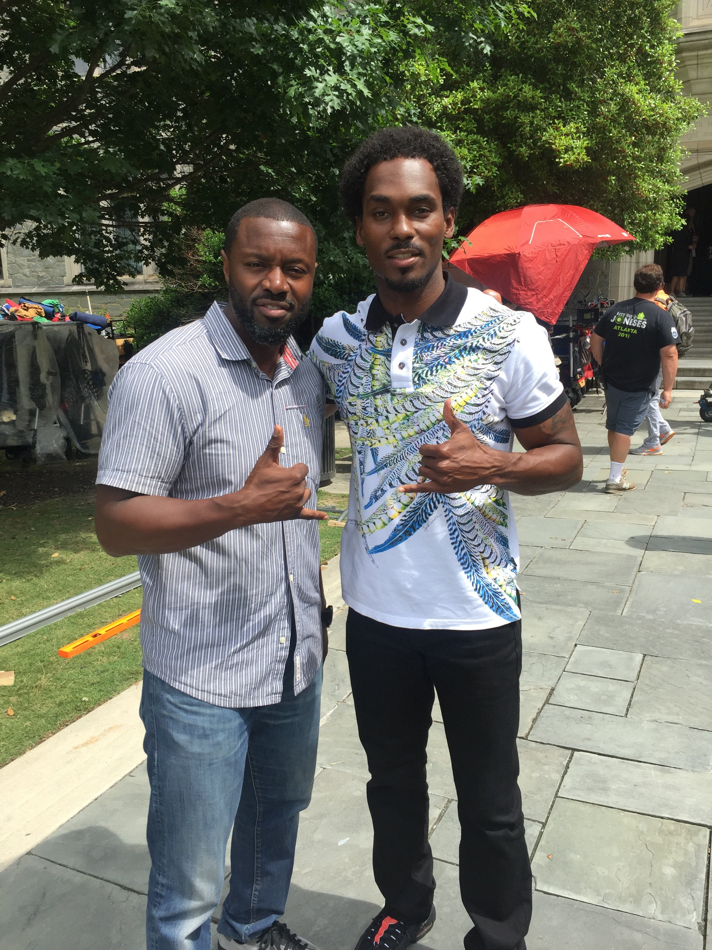 Director/Exceutive Producer of The Quad with Jared Wofford, who plays 'DeShawn' in the pilot episode