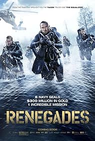 Dimitri Leonidas, Sullivan Stapleton, Joshua Henry, Diarmaid Murtagh, and Charlie Bewley in Renegades (2017)