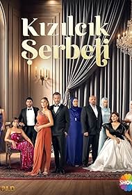 Sila Turkoglu, Dogukan Güngör, Sibel Tasçioglu, Ahmet Mümtaz Taylan, Baris Kilic, Evrim Alasya, Sebnem Bozoklu, Feyza Civelek, Ceren Yalazoglu, and Özge Özacar in Kizilcik Serbeti (2022)