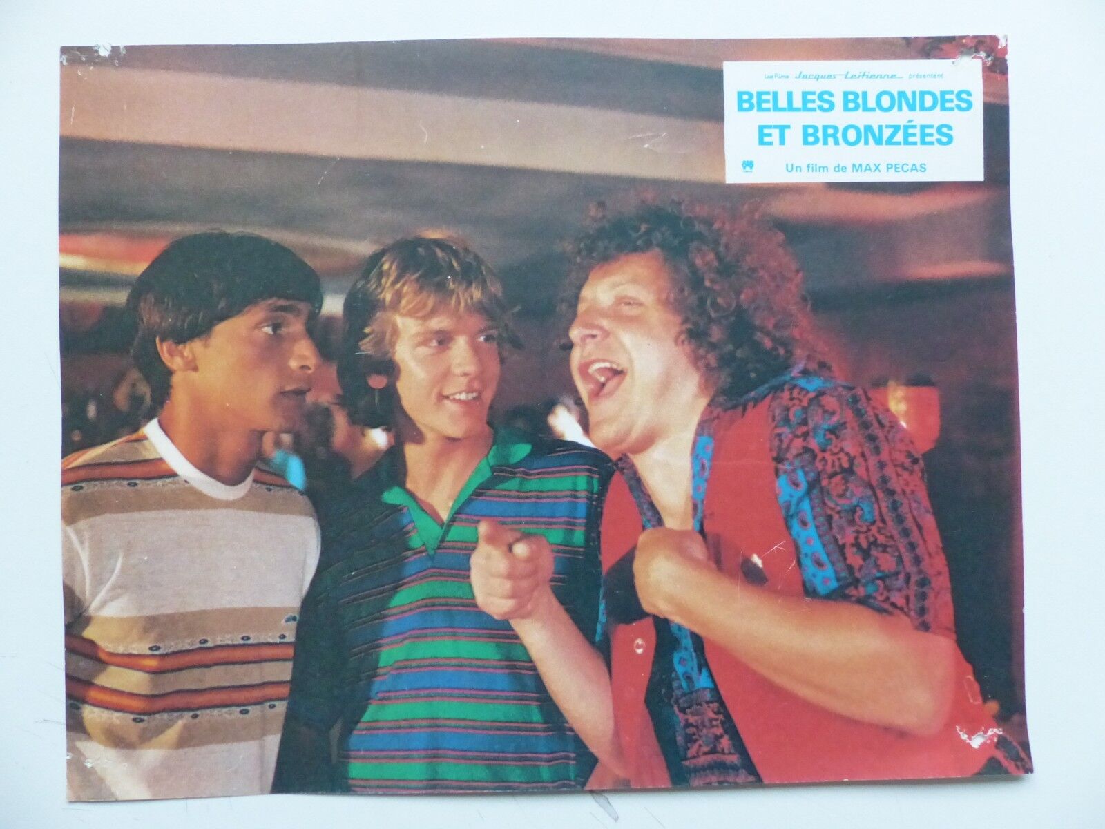 Xavier Deluc, Daniel Derval, and Philippe Klébert in Belles, blondes et bronzées (1981)