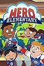 Stacey DePass, Carlos Diaz, Jadiel Dowlin, and Veronica Hortiguela in Hero Elementary (2020)